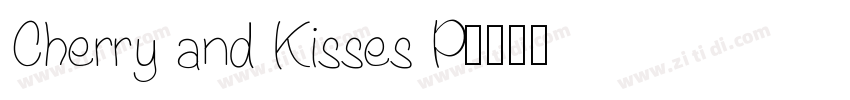Cherry and Kisses P字体转换